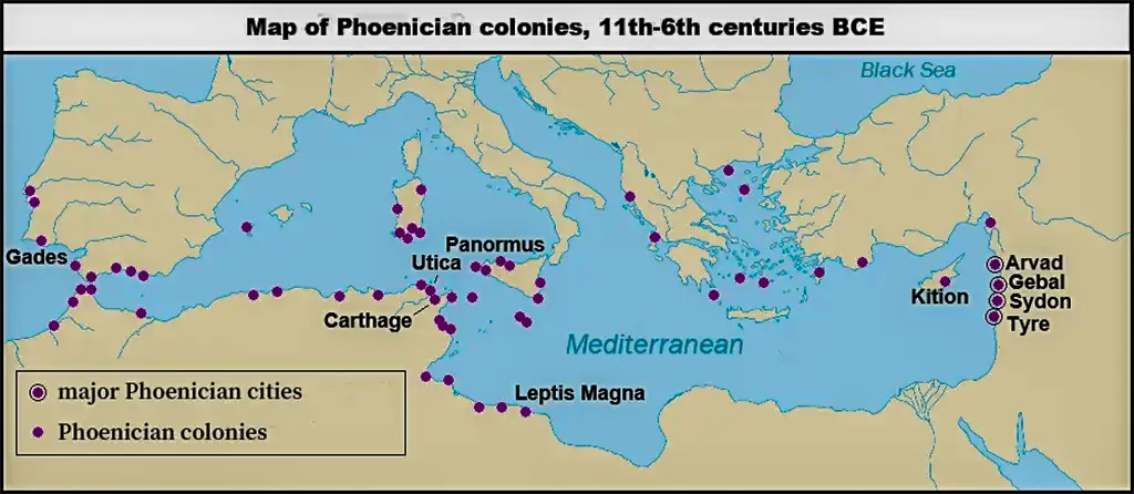 From Trading Post to Emporion in the Mare Nostrum - Phoenician Colonies 11th - 6th centuries BC